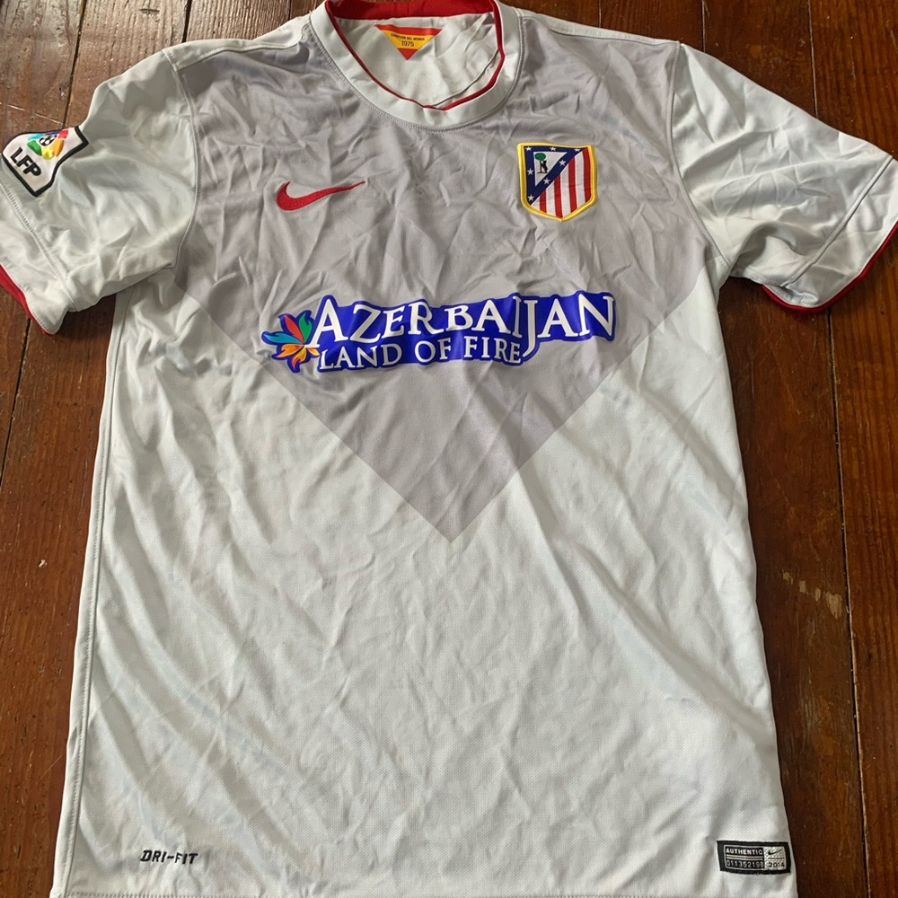 Nike Atlético Madrid White and Gray Jersey